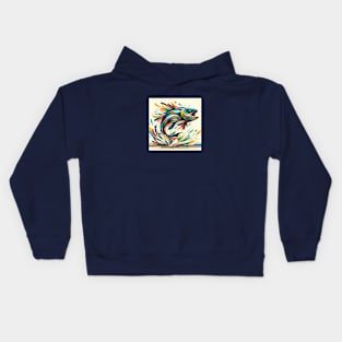 Leaping Fish Kids Hoodie